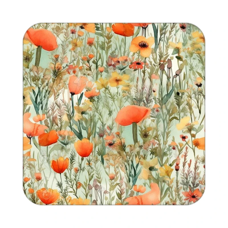 زیر لیوانی کاکتی طرح گل مدل mp18906