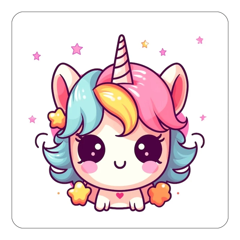 مگنت کاکتی طرح اسب تک شاخ و یونیکورن مدل mp29968