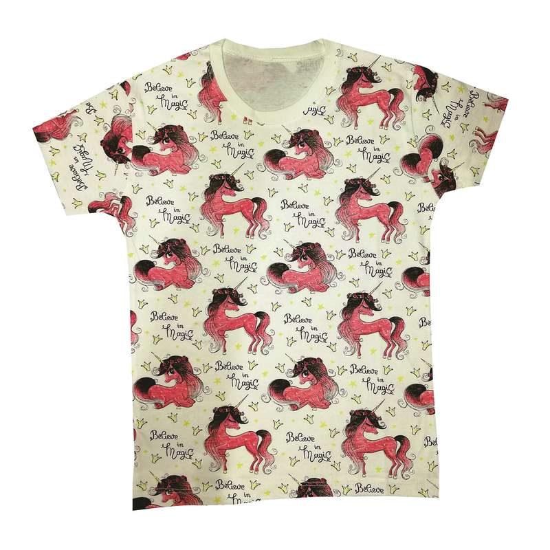 تی شرت دخترانه مدل T002R