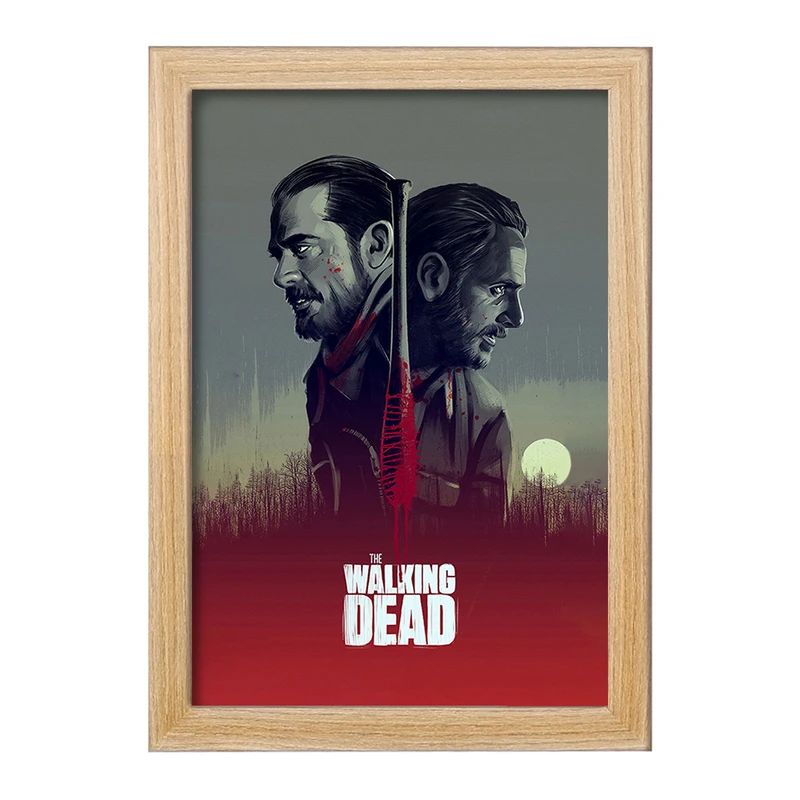 تابلو خندالو مدل سریال مردگان متحرک The Walking Dead  کد 10187