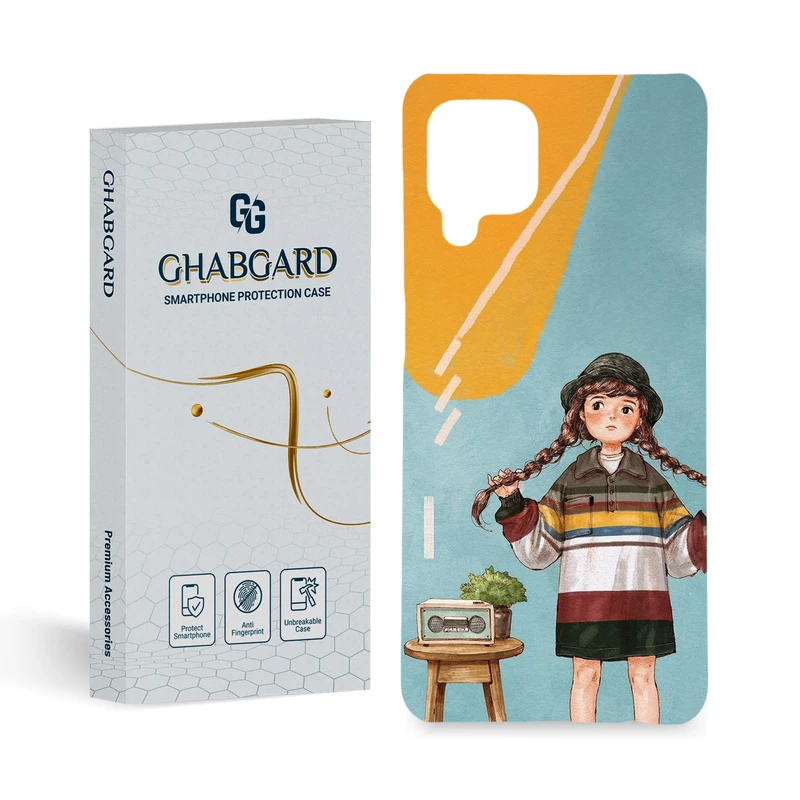 کاور قاب گارد مدل دخترانه مناسب برای گوشی موبایل سامسونگ Galaxy M32 4G / F22