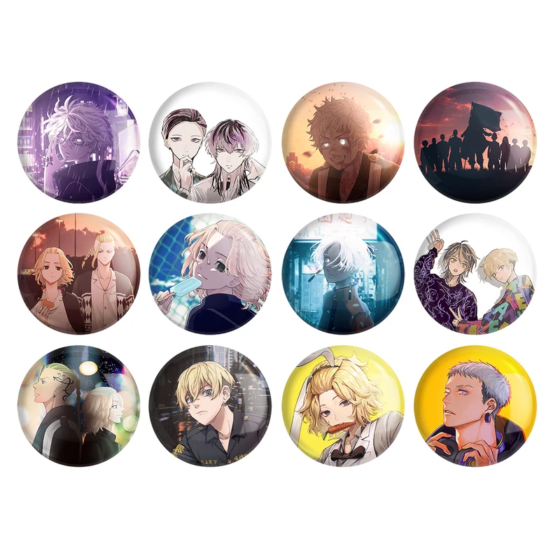 پیکسل خندالو مدل انیمه توکیو ریونجرز کد 431 مجموعه 12 عددی