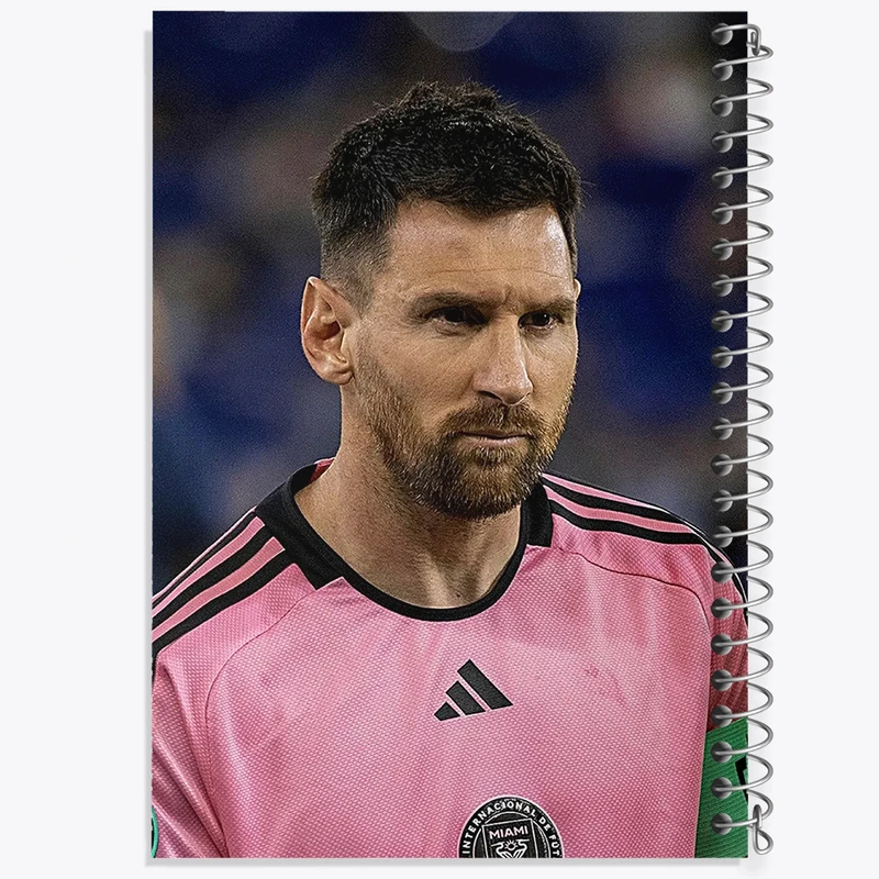 دفتر نقاشی 50 برگ خندالو طرح لیونل مسی کد 36451