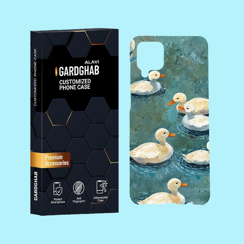 کاور گارد قاب علوی مدل حیوانات مناسب برای گوشی موبایل سامسونگ Galaxy A12