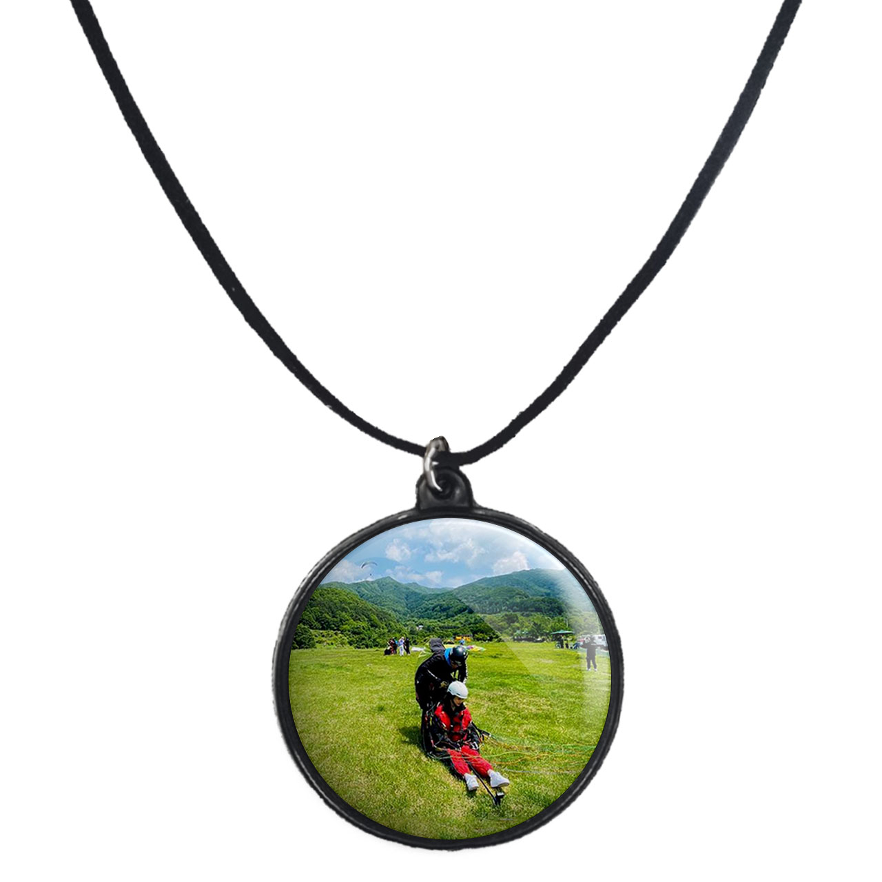 گردنبند پرمانه طرح تو ایس کد pmb.19658 مدل دو طرفه