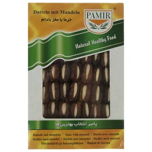 خرمای رینگو با مغز بادام پامیر وزن 300 گرم