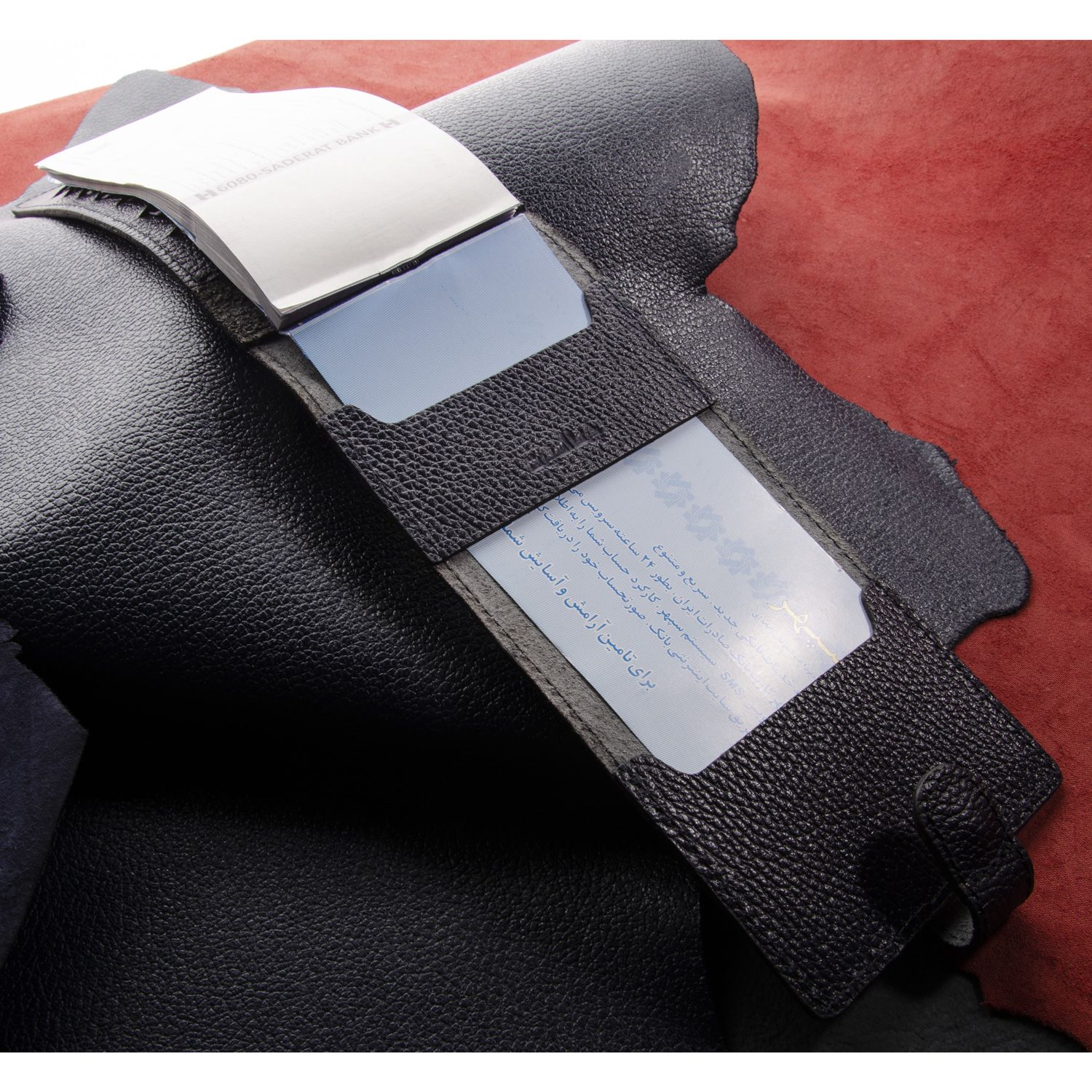 کیف دسته چک چرم عطارد مدل K11 - - 25