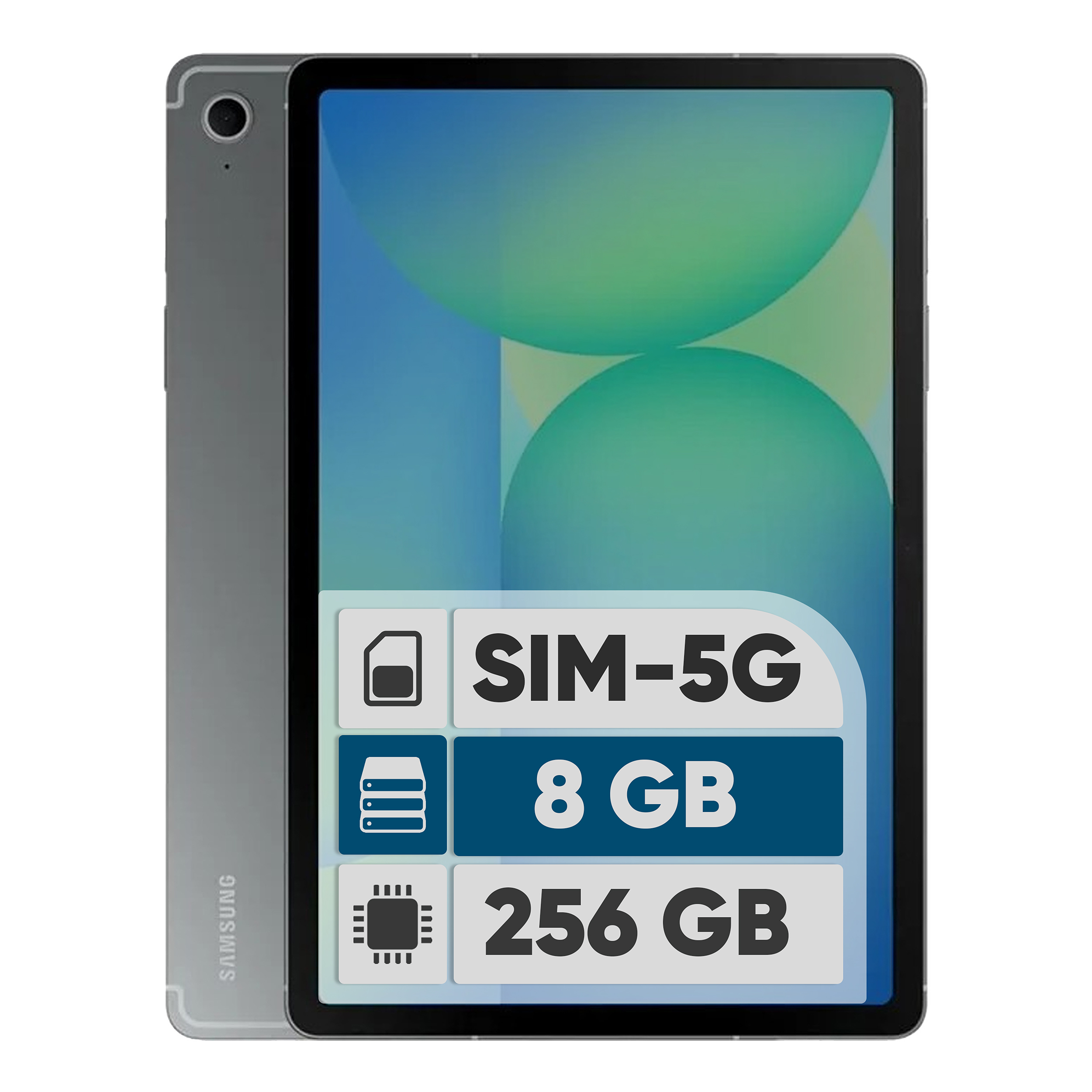 تبلت 10.9 اینچ سامسونگ مدل Galaxy Tab S10 Lite با ظرفیت 256 گیگابایت و رم 8 گیگابایت، قابلیت پشتیبانی از سیم کارت، رزولوشن دوربین اصلی 8 مگاپیکسل، پشتیبانی از قلم