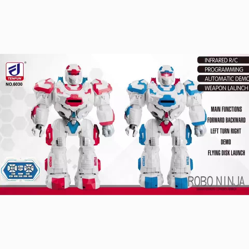ربات کنترلی مدل دیسک پرتاب کن سنسوری robot ninja