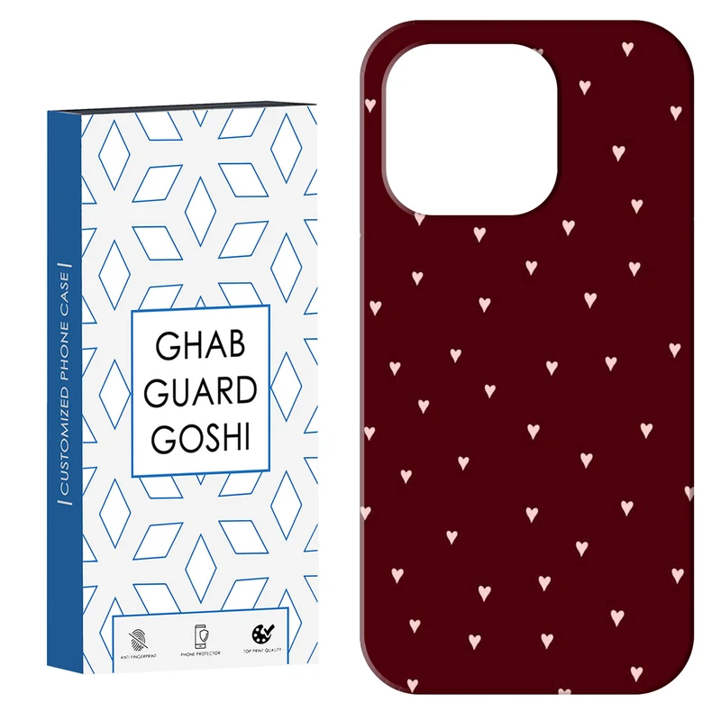 کاور قاب گارد گوشی طرح قلب کد Dimo-938 مناسب برای گوشی موبایل اپل  IPHONE 14 PRO MAX   