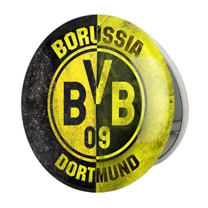 آینه جیبی خندالو طرح باشگاه دورتموند مدل تاشو کد 27427 