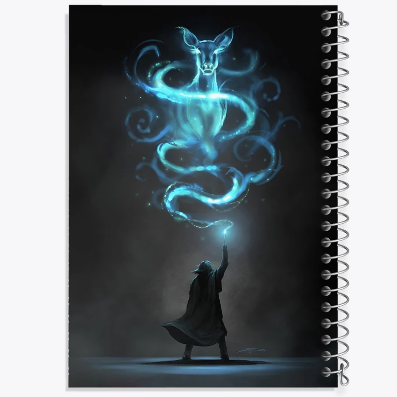 دفتر شطرنجی 50 برگ خندالو طرح هری پاتر (Harry Potter) کد N2442