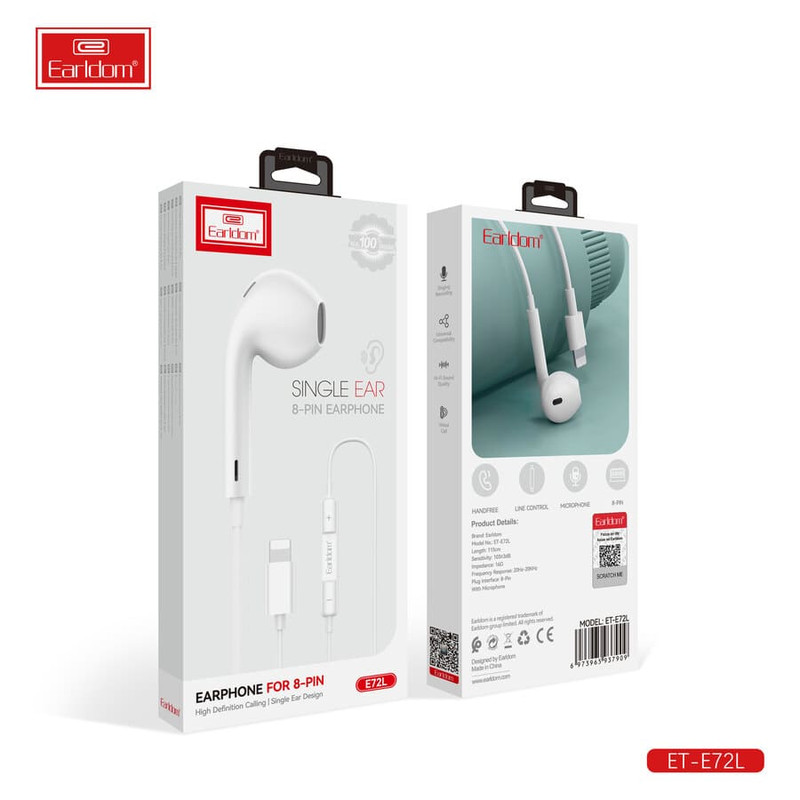 هندزفری ارلدام مدل ET-E72L