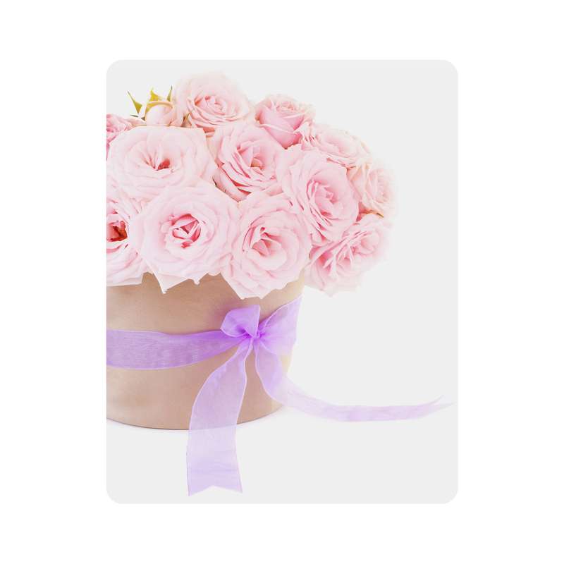 ماوس پد اطلس آبی طرح گل مدل T6793
