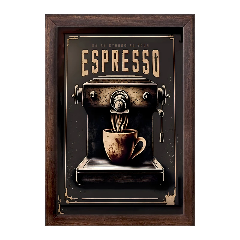 تابلو خندالو طرح قهوه (Coffee) کد F10398