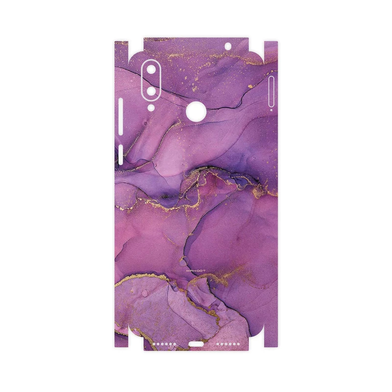 برچسب پوششی ماهوت مدل Purple Marble-FullSkin مناسب برای گوشی موبایل جی پلاس Q10