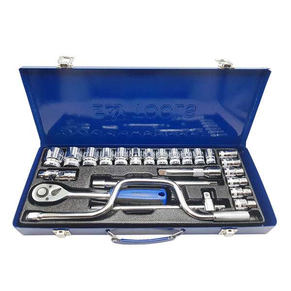 مجموعه 24 عددی آچار و سری بکس اسکای مدل 504