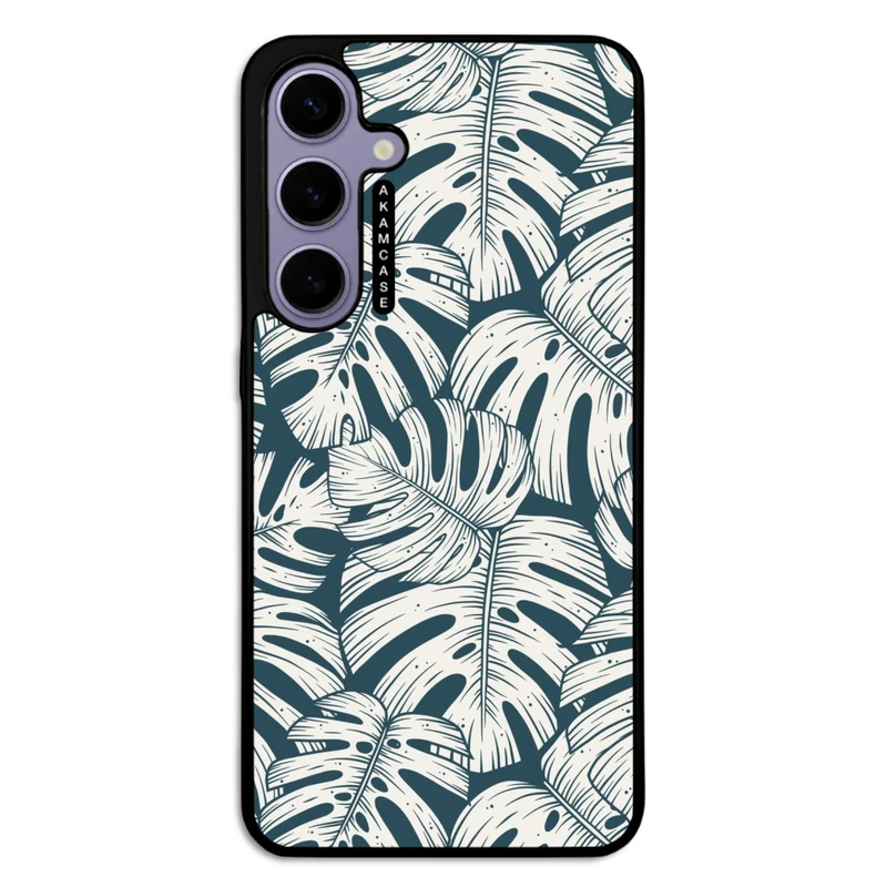 کاور آکام مدل AMC-WSGS24P-LEAVES-37 مناسب برای گوشی موبایل سامسونگ Galaxy S24 Plus