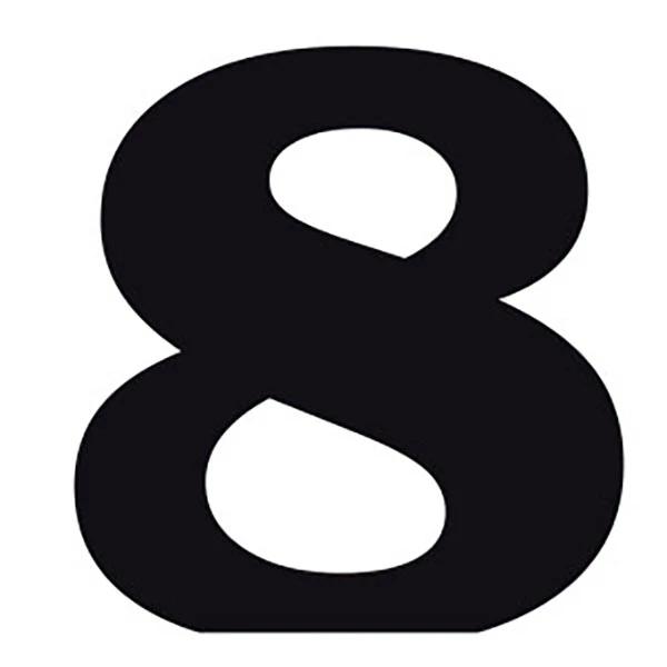 استند رومیزی تزیینی طرح عدد 8 مدل 45
