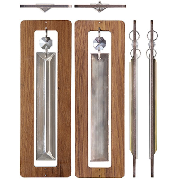 پرده آریا کریستال مدل چوبی سایز 100x300 سانتی متر