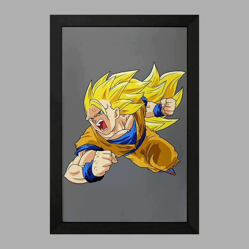 تابلو خندالو مدل گوکو انیمه دراگون بال Dragon Ball  کد 12058
