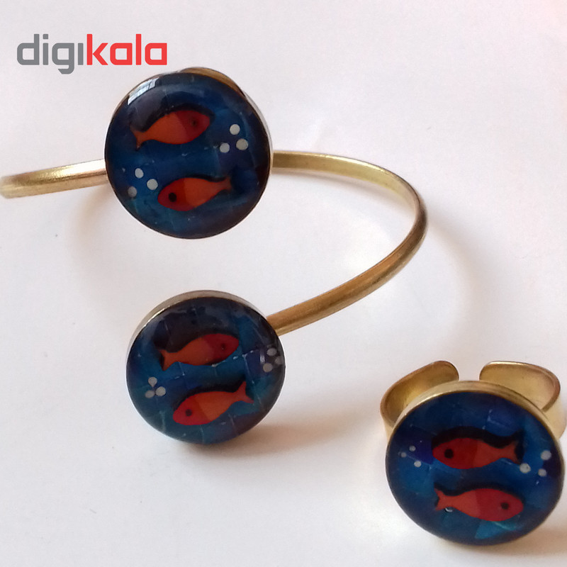 ست دخترانه طرح ماهی کد 221