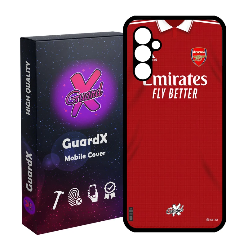 کاور گارد ایکس طرح آرسنال مدل Glass10467 مناسب برای گوشی موبایل سامسونگ Galaxy A24/A24 4G/M34 5G