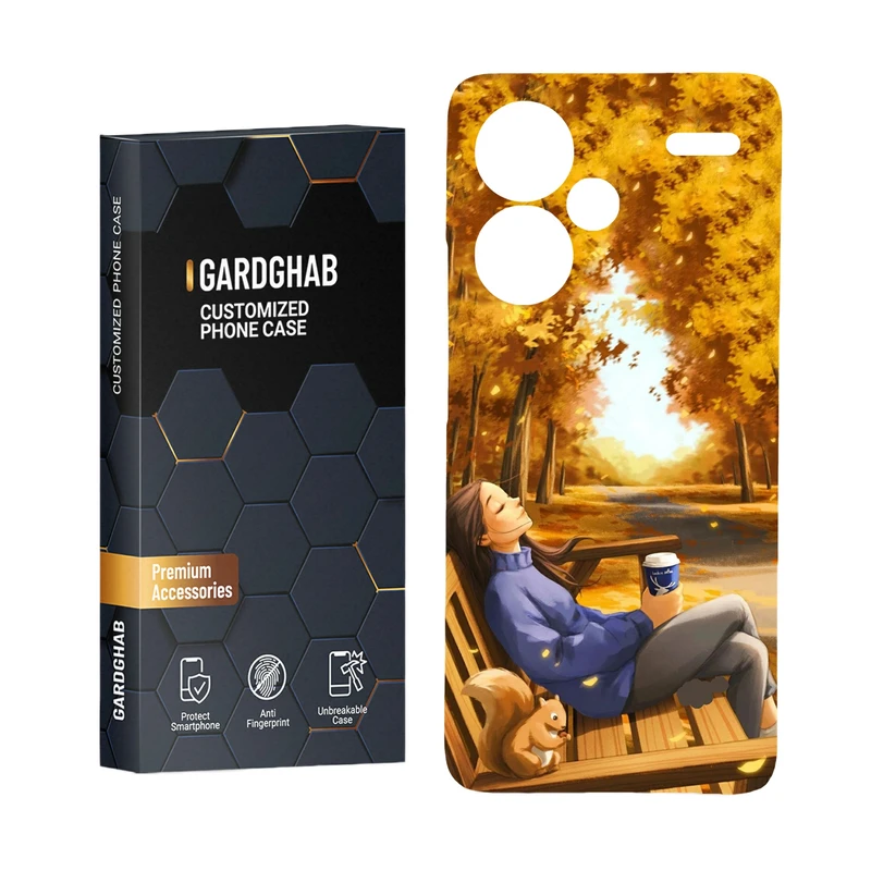 کاور گارد قاب مدل دخترانه مناسب برای گوشی موبایل شیائومی redmi note 13 pro plus 5g
