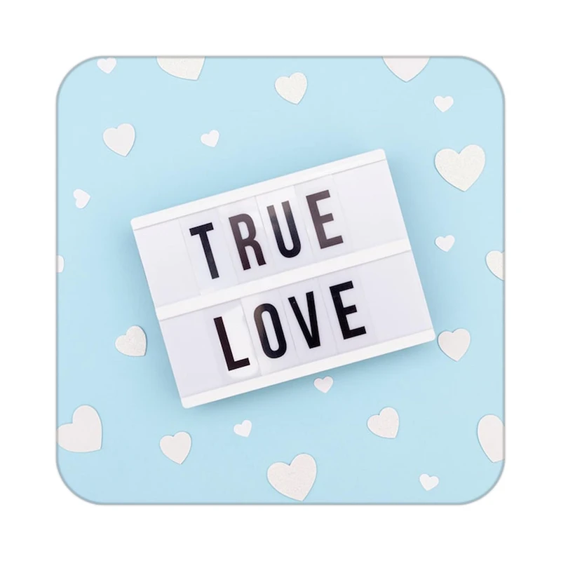 زیر لیوانی کاکتی طرح عاشقانه مدل mp37418