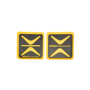 برچسب خودرو طرح پنوماتیک مدل PNOM بسته دو عددی