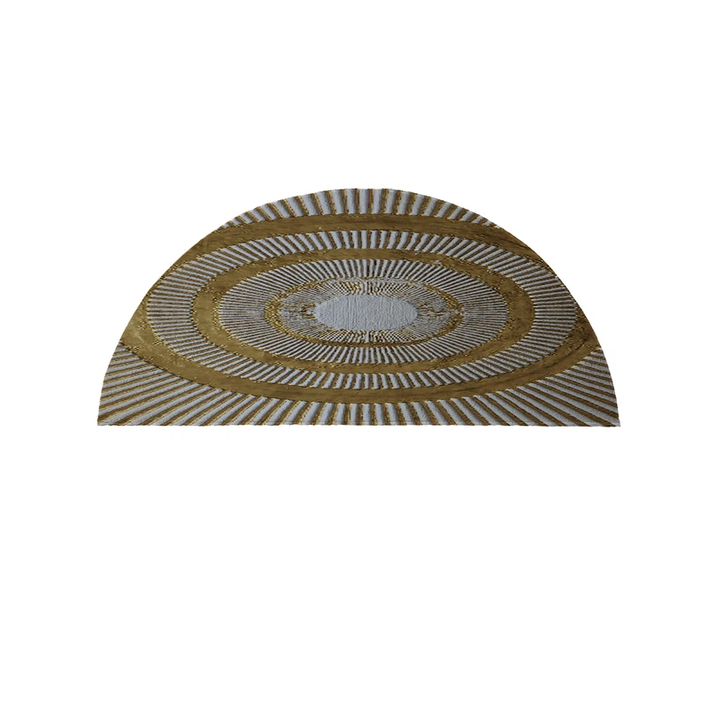 پادری مدل نیم دایره طرح کلاسیک کد 8817 سایز 90×45 سانتی متر