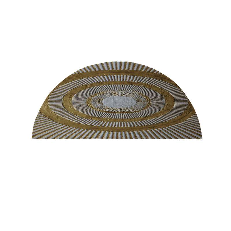 پادری مدل نیم دایره طرح کلاسیک کد 8817 سایز 90×45 سانتی متر
