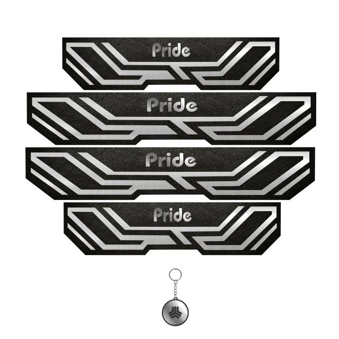 برچسب پارکابی خودرو مهدیار کد PKA2007 مناسب برای پراید مجموعه 4 عددی به همراه جا کلیدی