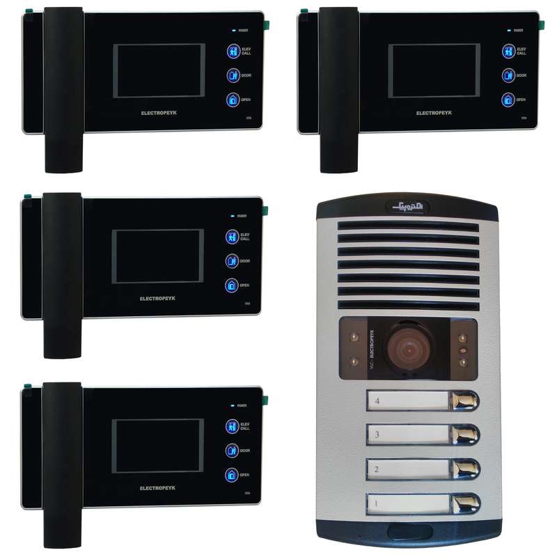 دربازکن تصویری الکتروپیک مدل 1096 کد 1068 مجموعه 5 عددی