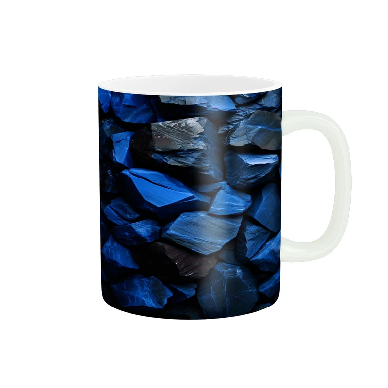 ماگ پادآفرین مدل فانتزی طرح سنگ های جذاب کد p9895