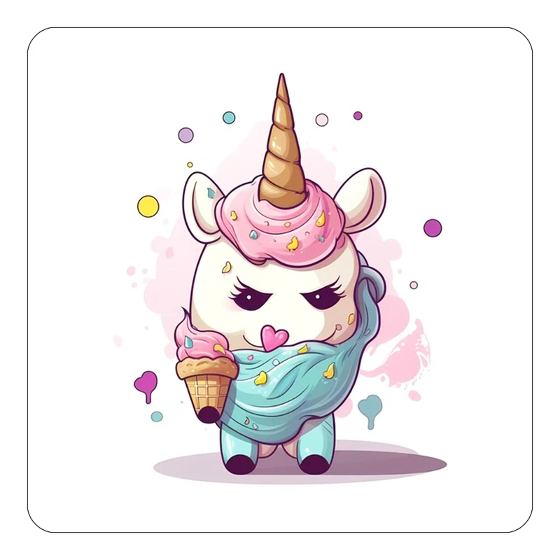 مگنت کاکتی طرح اسب تک شاخ و یونیکورن مدل mp32066