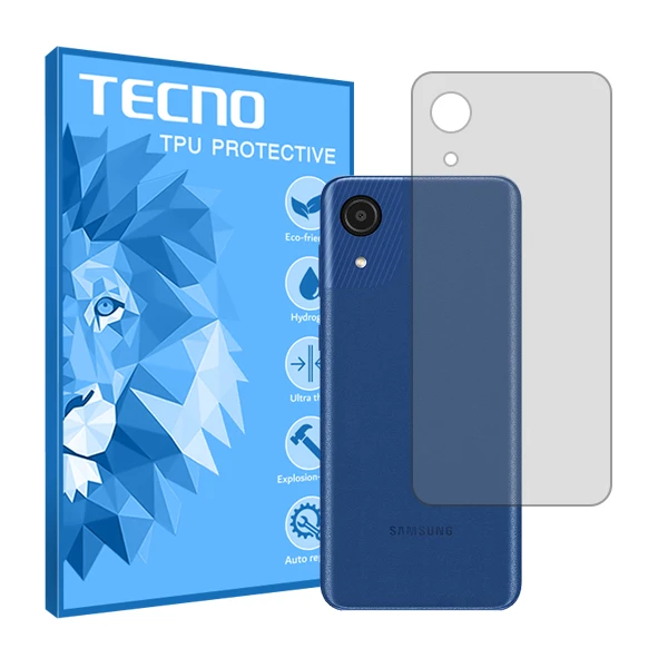 محافظ پشت گوشی شفاف تکنو مدل HyGEL مناسب برای گوشی موبایل سامسونگ Galaxy A03 Core 2021 