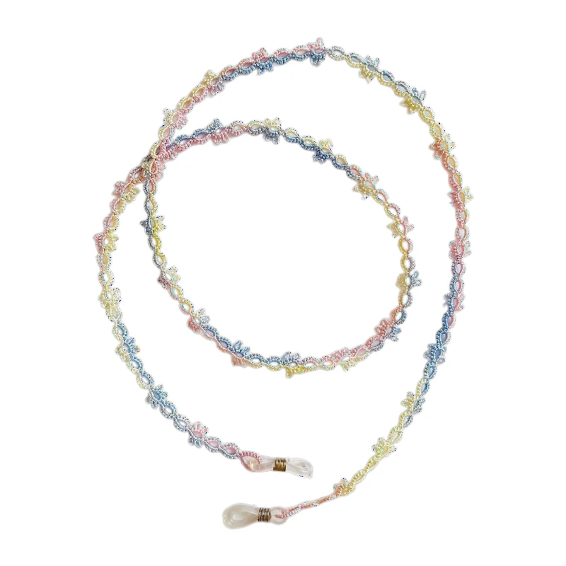 بندعینک زنانه مدل دستباف