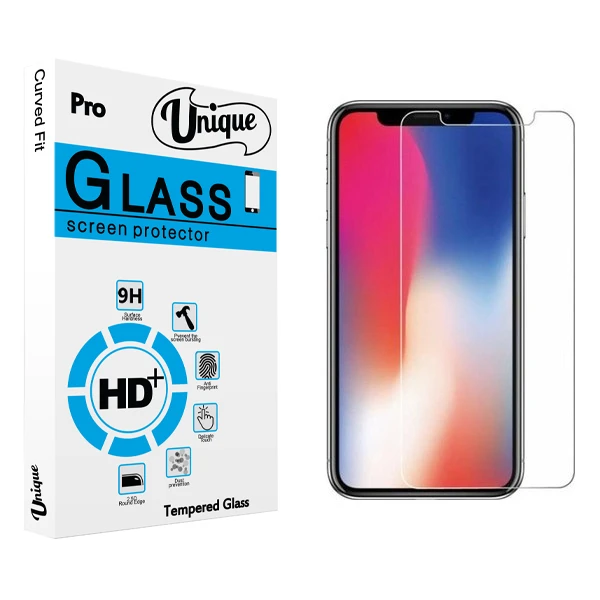 محافظ صفحه نمایش يونيک مدل +Clear مناسب برای گوشی موبایل اپل iPhone X