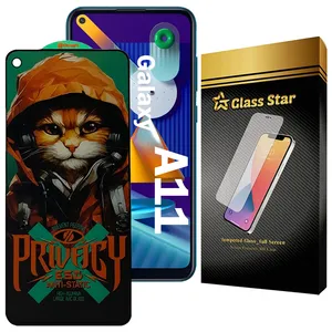 Glass Star CATPRVS Privacy Screen Protector For Samsung Galaxy A11