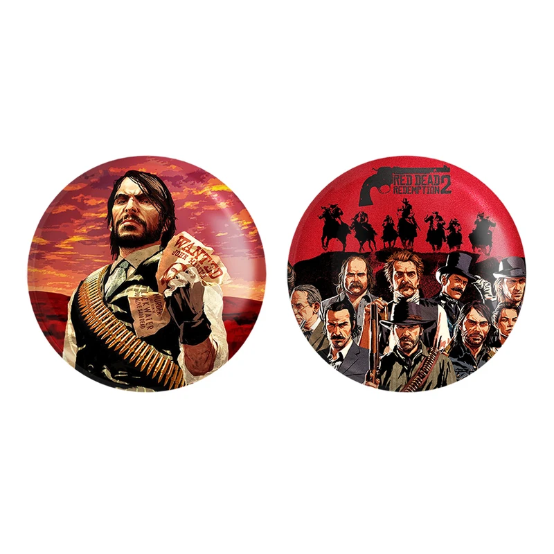 مگنت خندالو طرح رد دد Red Dead کد 1029510300 مجموعه 2 عددی