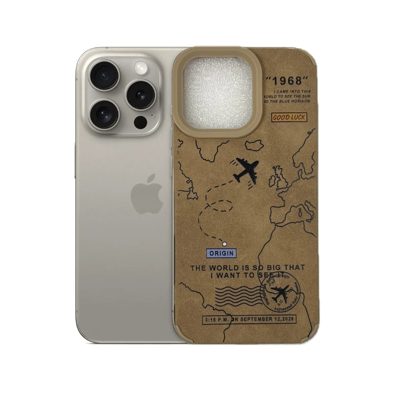 کاور طرح پاسپورت مناسب برای گوشی موبایل ا‌پل iPhone 15 Pro Max