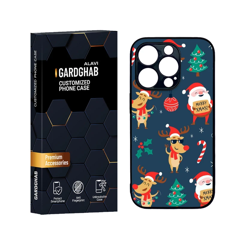 کاور گارد قاب علوی مدل دورژله ای فانتزی مناسب برای گوشی موبایل اپل iPhone 14 Pro Max