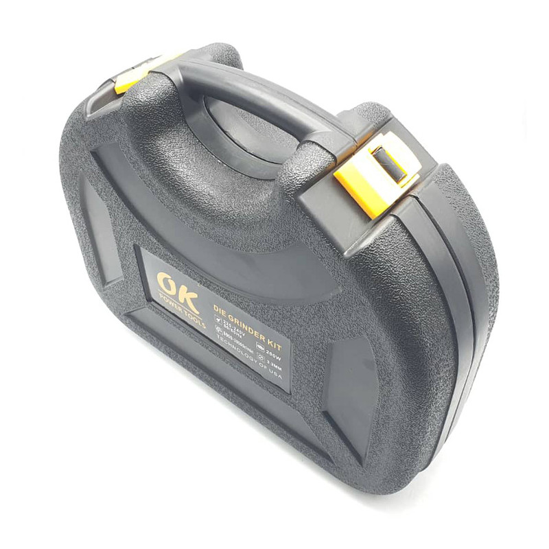 فرز انگشتی و حکاکی اوکی مدل power-tools-200w مجموعه 110 عددی