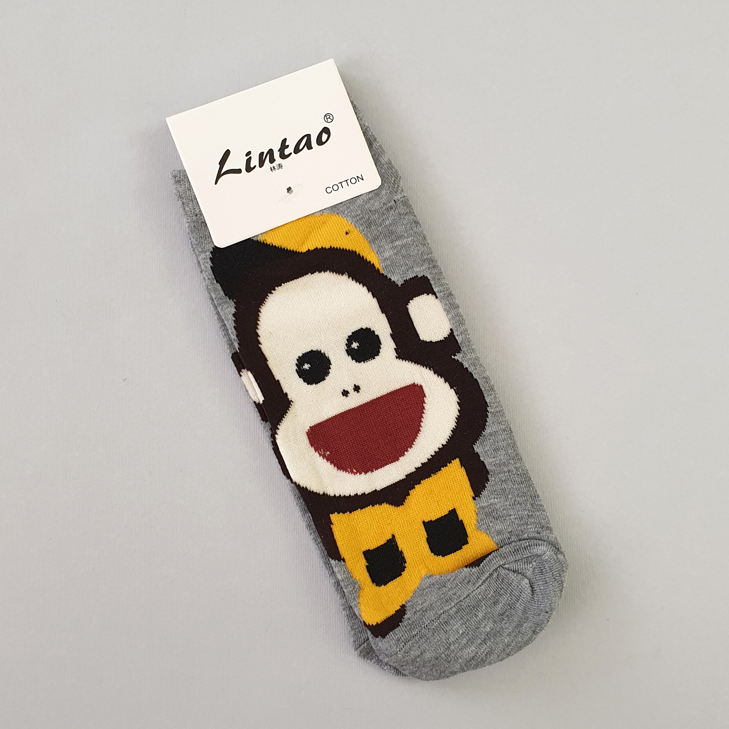 جوراب لينتائو مدل ميمون كد ZJ54