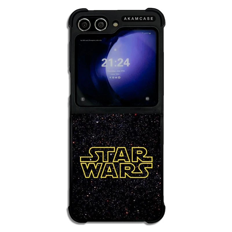 کاور آکام مدل AMCWSGZFLIP5-STAR WARS15 مناسب برای گوشی موبایل سامسونگ Galaxy Z Flip 5