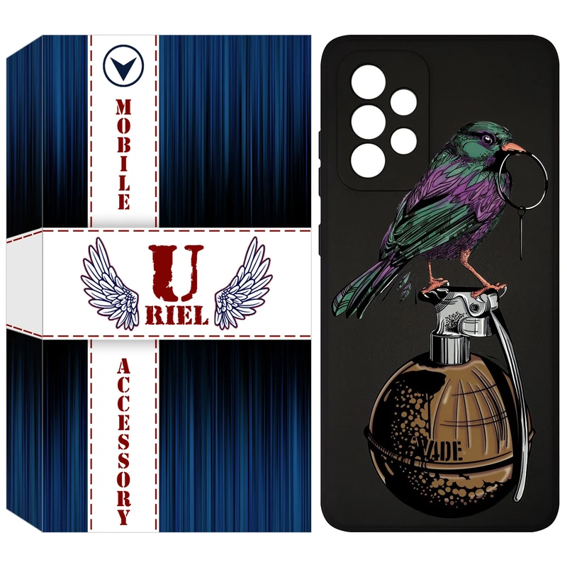 کاور یوریل مدل KSH کد 31 طرح پرنده مناسب برای گوشی موبایل سامسونگ Galaxy A33 5G