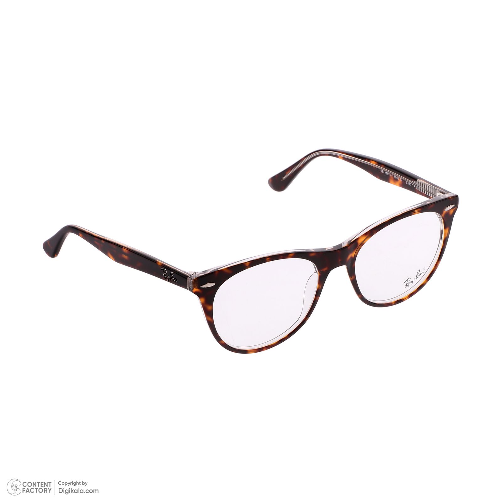 فریم عینک طبی ویفرر (Wayfarer) زنانه ری بن مدل 0RB2185V-F-8098 مناسب برای صورت مستطیل، مربع، قلب و بیضی -  - 7