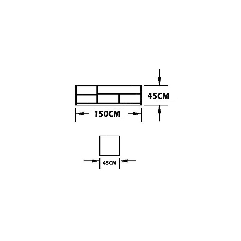 میز تلویزیون اعیان مدل FH246