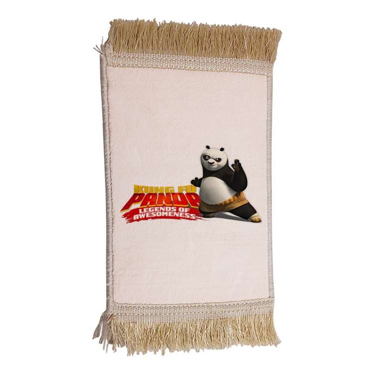 فرش ماشینی دیوارکوب مدل پاندا کونگ فو کار کد 79